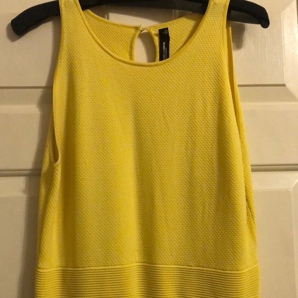 Dress by Gabrielle Union Collection. Size Large. Color Yellow. Cable knit. - Picture 1 of 5